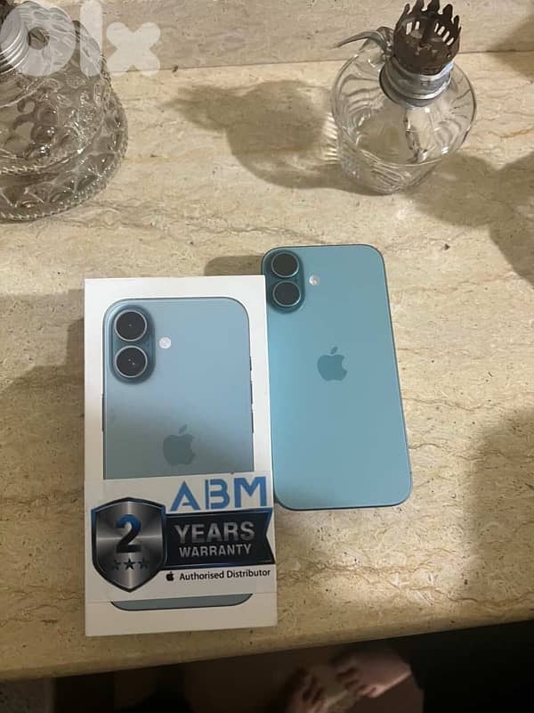iphone 16 teal color used like newww 1
