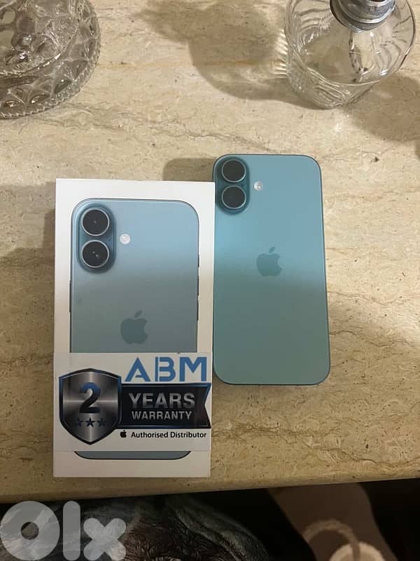 iphone 16 teal color used like newww 2