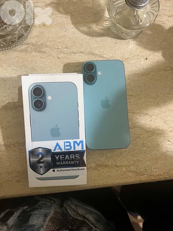 iphone 16 teal color used like newww 3