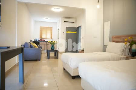 Queen Furnished Studio for Rent – Serviced Apartment – Beirut