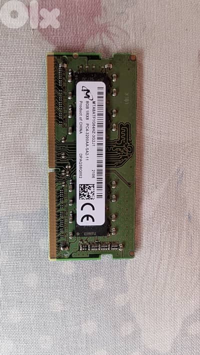Original Micron 16gb laptop notebook ram ddr4 3200mhz from asus laptop