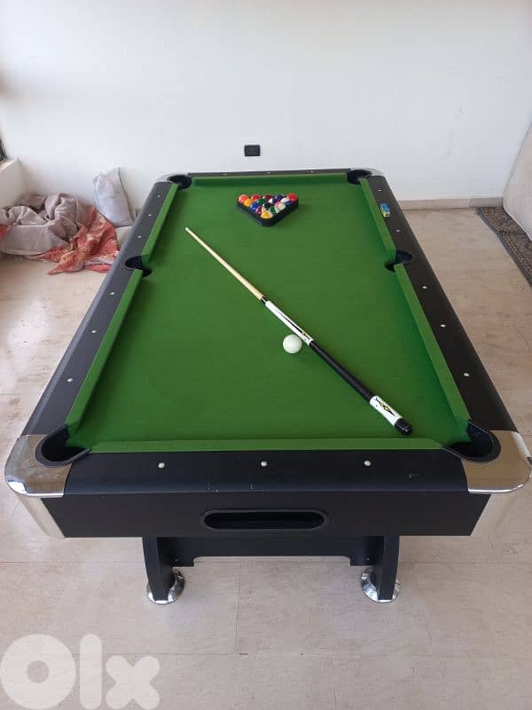 Barely used Billiard Table 1