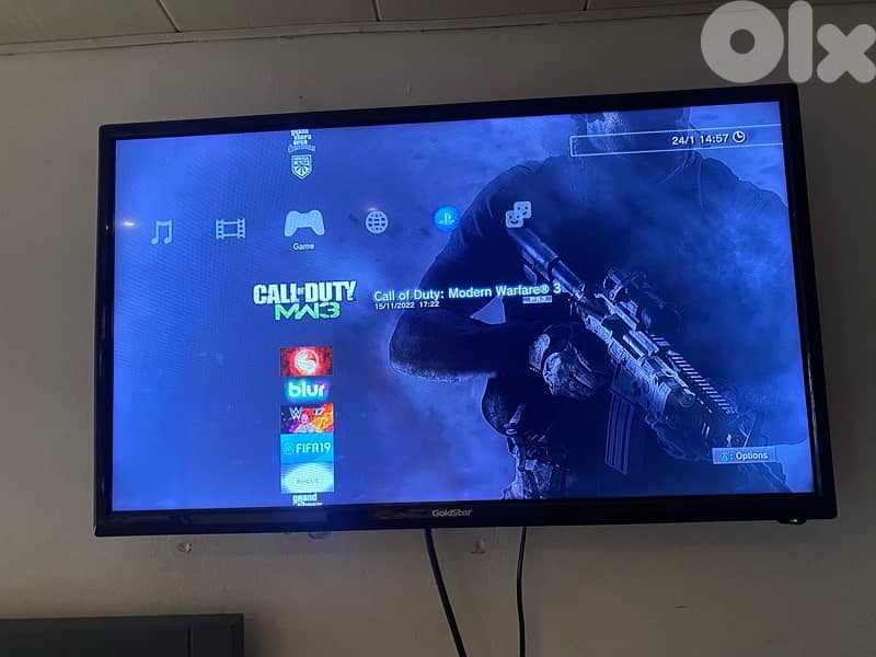 Ps3 Slim 320 Gb 13 Game 2 Controller All Cable 1