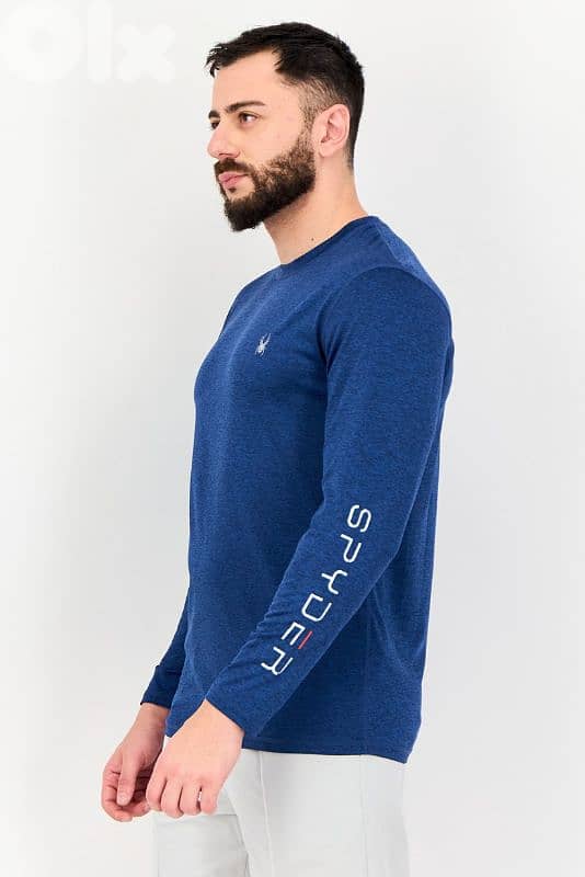 spyder swim men's rash guard 1