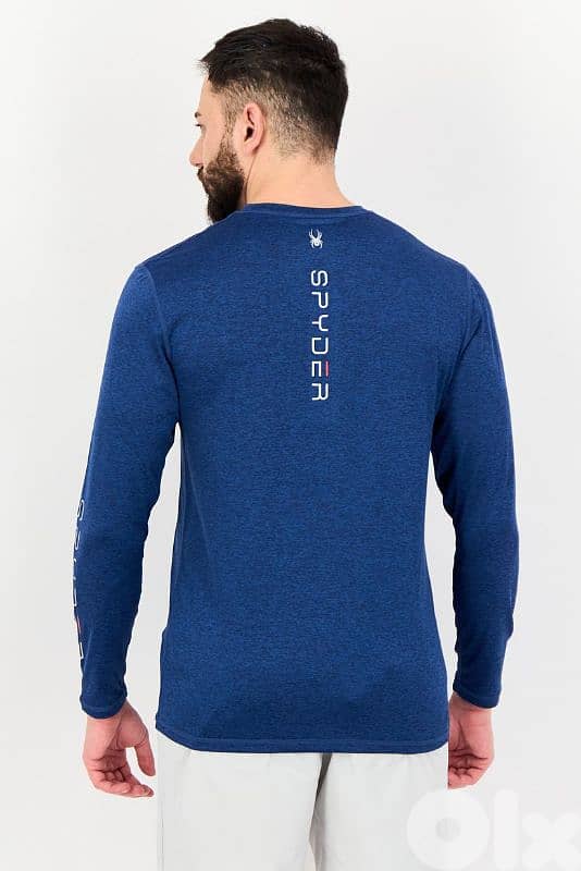 spyder swim men's rash guard 2