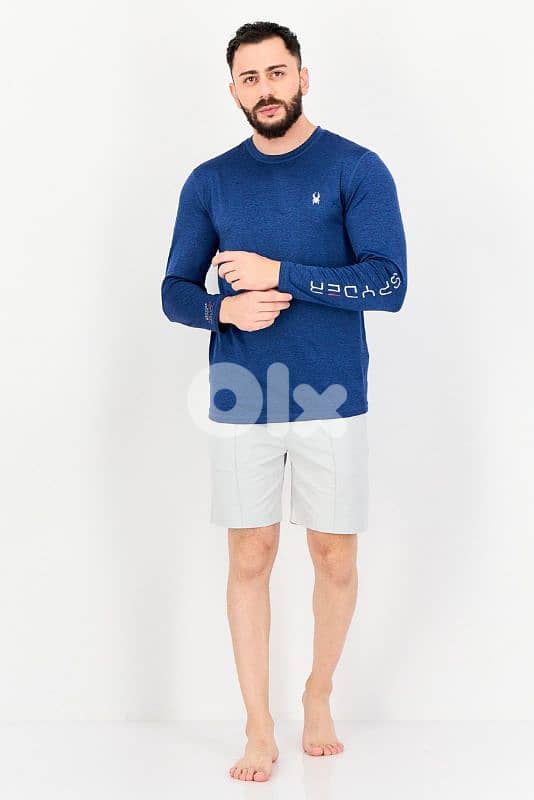 spyder swim men's rash guard 3