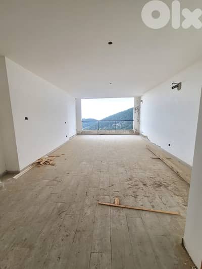 UNDER CONSTRUCTION IN BROUMANA PRIME (90SQ) WITH PAYMENT FACILITIES