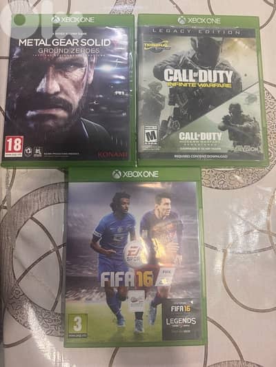 CALL OF DUTY / METAL GEAR SOLID V / Fifa 16 gift