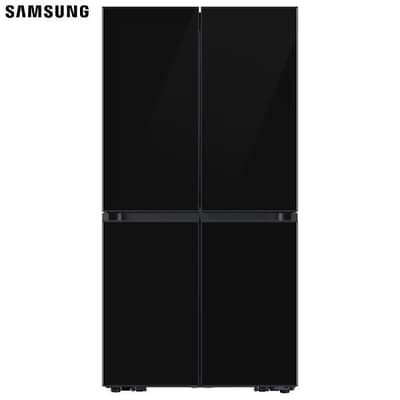 Samsung Bespoke T Style Black Glass French Door Refrigerator, 602L