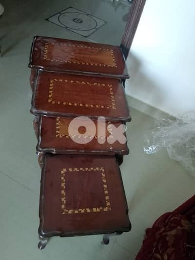 طقم  طاولات 4قطع