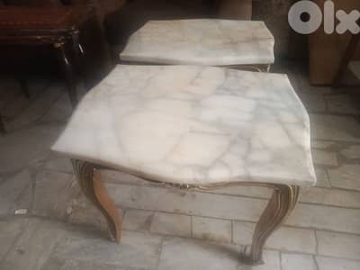 طاولتين رخام