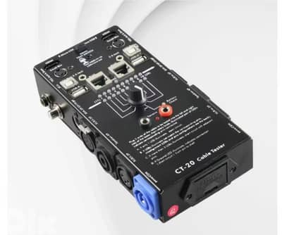 Multi-Cable Tester for Audio Systems • Stage & Studio Cable Tester – A