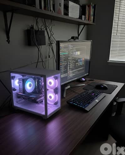 gaming case rgb white