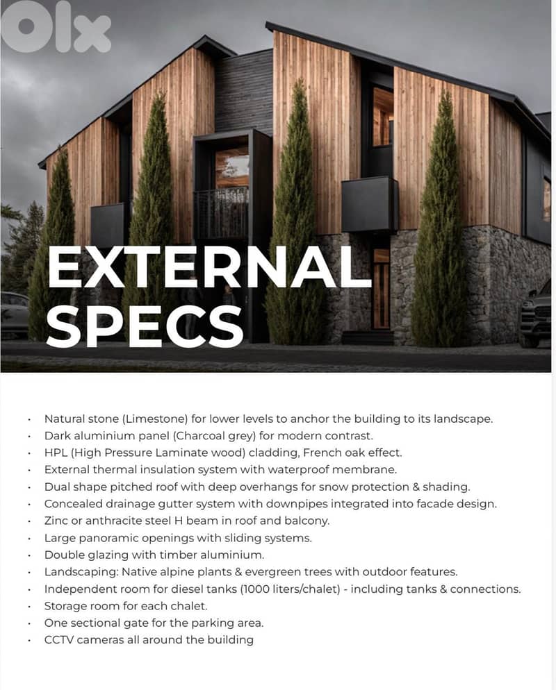 Chalet for sale in Faraya Tilal Al Assal/ Duplex/ Garden/Under constru 1