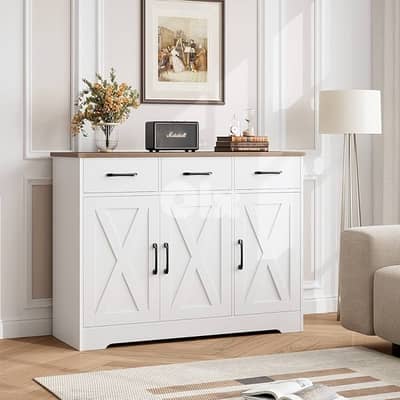HOSTACK Modern Farmhouse Buffet Sideboard