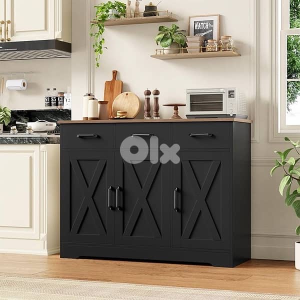 Antique & Brown sideboard 1