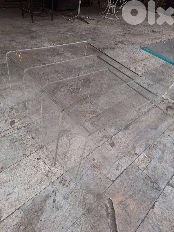 coffee table jigon Plexy Italy 1970 century 2