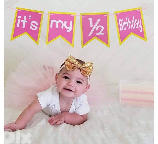 half birthday decoration 4