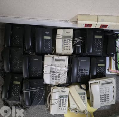 Panasonic phones with santral system 2 line