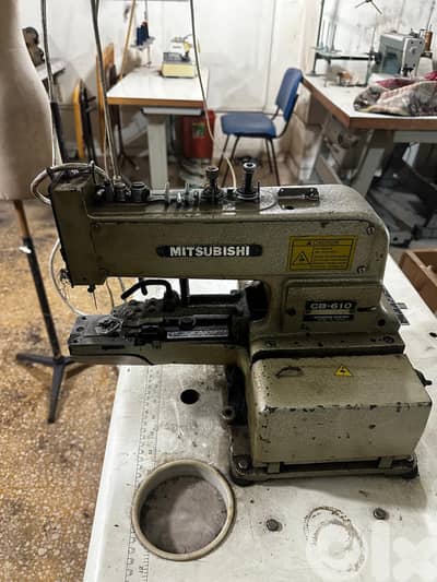 ماكنة خياطة  ازرار Mitsubishi