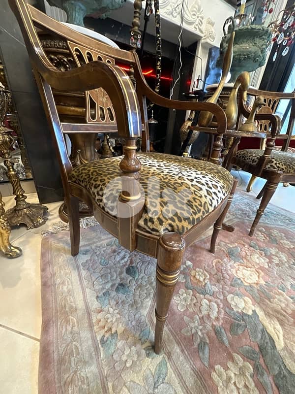 2 chairs and table 5