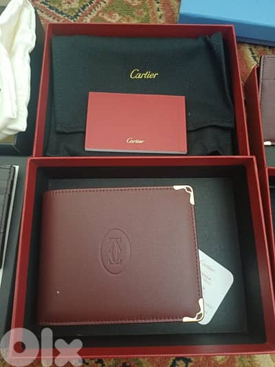 cartier orginal wallets