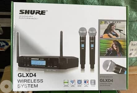 Shure GLXD4 Digital Wireless Receiver – Professional 2.4 GHz Wireless