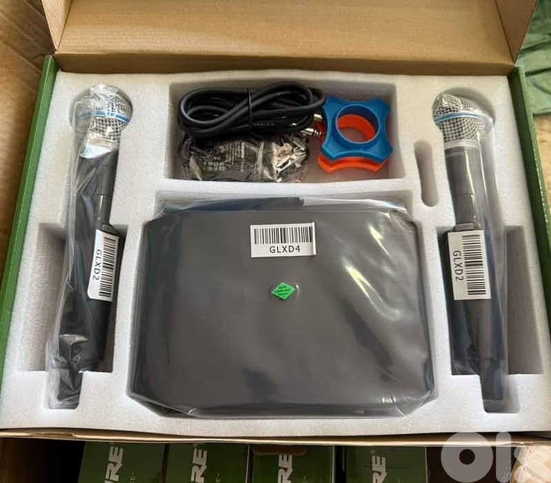 Shure GLXD4 Digital Wireless Receiver – Professional 2.4 GHz Wireless 1