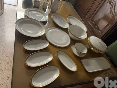 limoges plates set