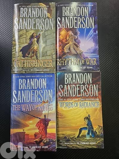 The Stormlight Archive series: 4 Books set Paperback