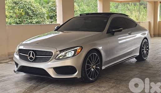 MERCEDES-BENZ C300 COUPE 2018 AMG ! 66,000 MILES  ONLY!