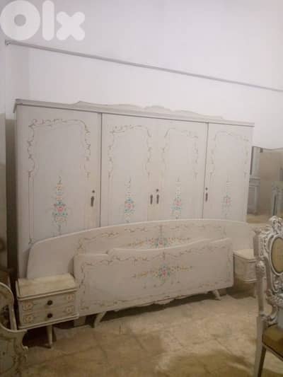 اوضة نوم خشب زان انتيك قديمة