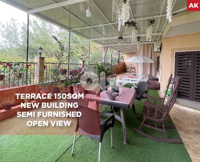 Terrace/1 Balcony/2 Parking Spaces/Bchamoun - بشامون/#REFAK132001