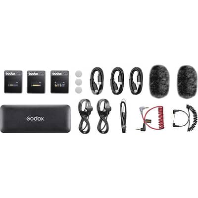 Godox MoveLink II M2 Compact 2-Person Wireless Microphone System