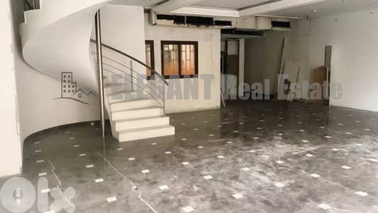 Prime Location | Spacious Showroom | for Rent | Downtown