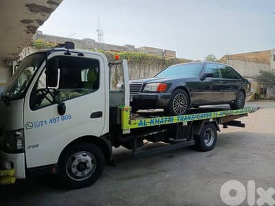 ونش بلاطة لنقل السيارات