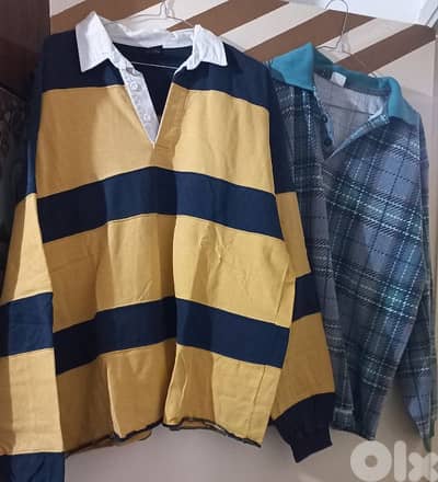 ثياب رجالي مشكل عدد ١٢٠ قطعه للبيع شروه