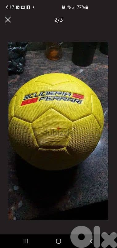 Football ball Scuderia Ferrari 1