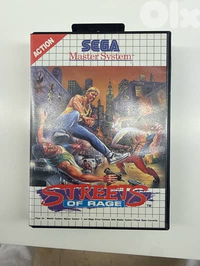 sega , master system, Streets of rage