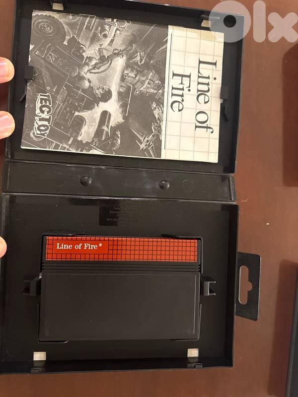 sega , line of fire , master system 1