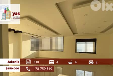 Adonis 230m2 | Brand New | sea View | Luxury | CHN |