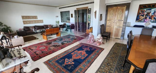 550m2 villa+garden+pool+sea view 4sale in Rabieh-فيلا للبيع في الرابية