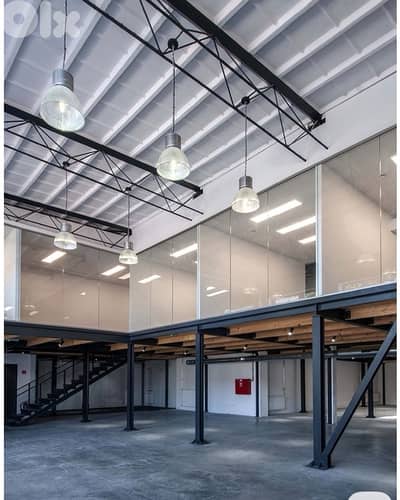 industrial design high ceiling open space prime location
