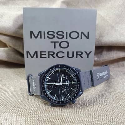 Omega x swatch mission to mercury