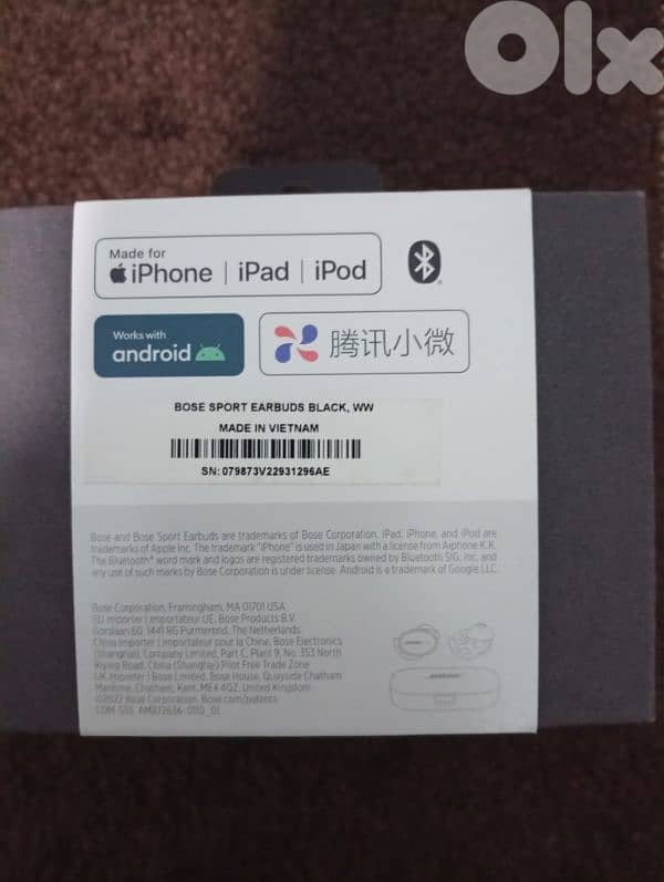 Bose sport earbuds 1