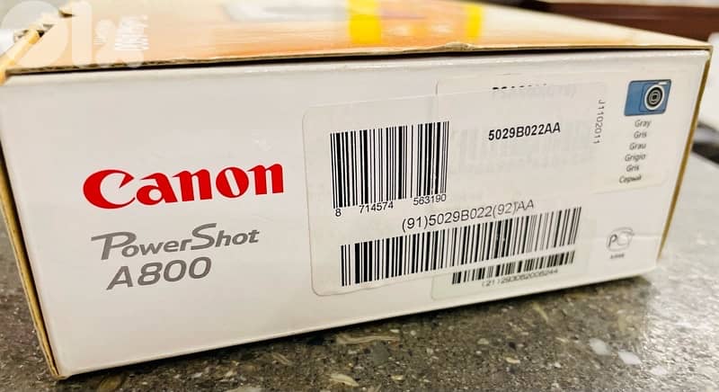Powershot A800 Canon Camera 2