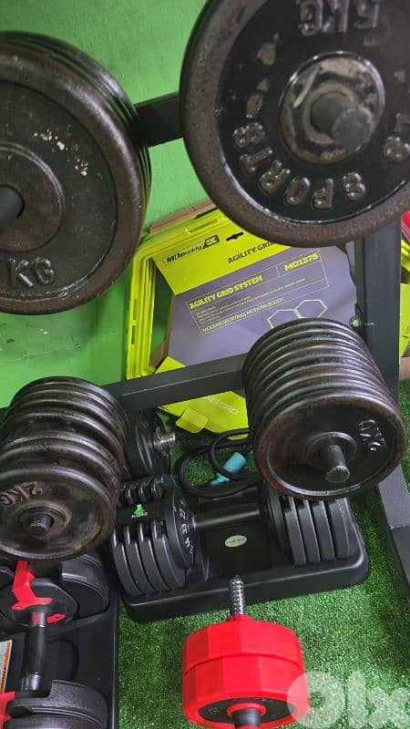 Dumbbells platsles bars and more 03 027072 GEO SPORT 1