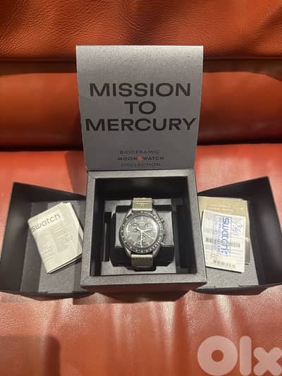 Omega x swatch mission to mercury