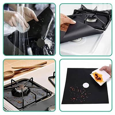 Gas Stove Oil Splatter