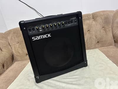 samick amp electric guitar